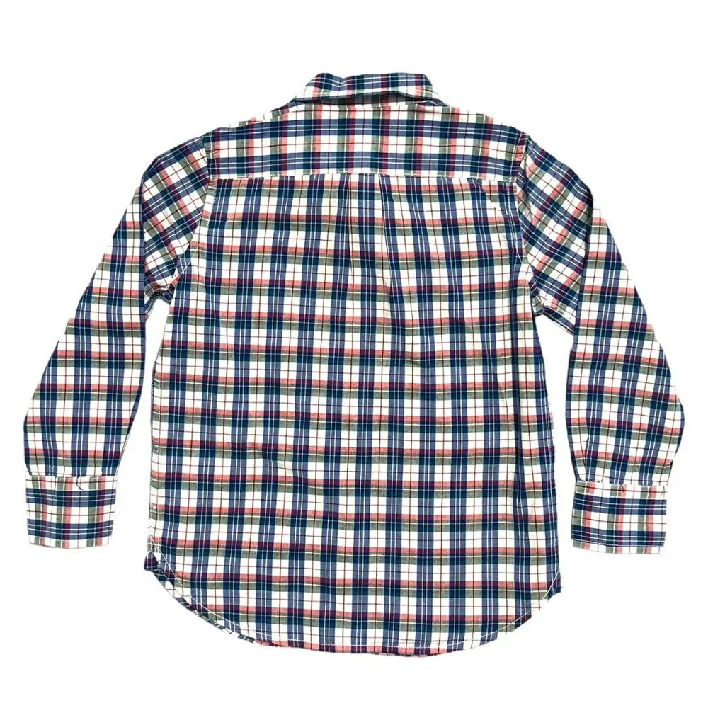 Gap Kids XS 4-5Y Plaid Button Down Shirt